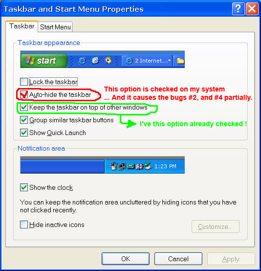 Taskbar properties.jpg - 210.22kb